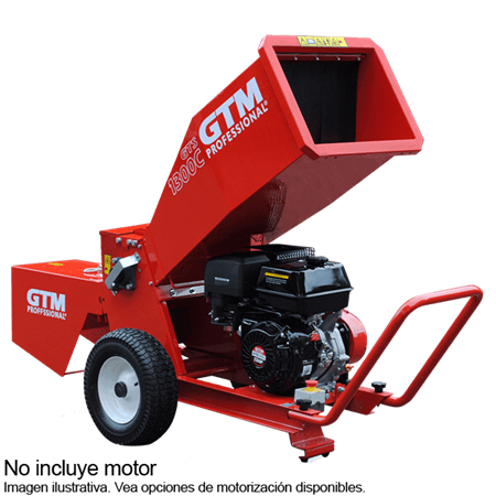 Chipeadora de ramas y cultivos GTM GTS1300C (Compo)