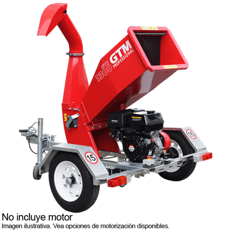 Chipeadora de ramas y cultivos GTM GTS1300T