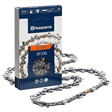 Cadena X-CUT SP33G Husqvarna 325 pulgadas x 1,3mm x 72D