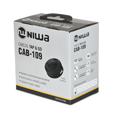 Cabezal de tanza Niwa CAB-109 Semi-Automático