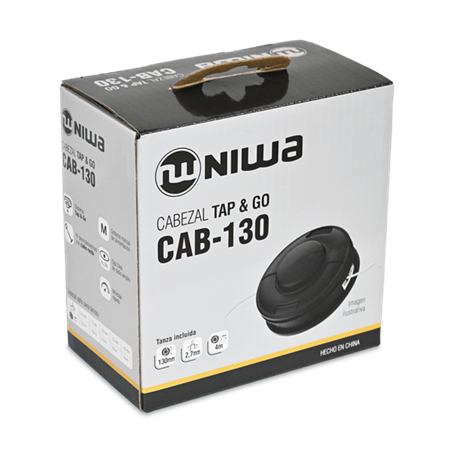 Cabezal de tanza Niwa CAB-130 Semi-Automático